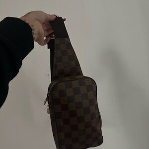 Louis Vuitton Damier Ebene Geronimo Bag